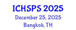 International Conference on Humanities, Social and Political Sciences (ICHSPS) December 25, 2025 - Bangkok, Thailand