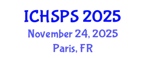 International Conference on Humanities, Social and Political Sciences (ICHSPS) November 24, 2025 - Paris, France