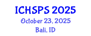 International Conference on Humanities, Social and Political Sciences (ICHSPS) October 23, 2025 - Bali, Indonesia
