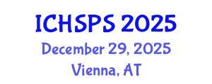 International Conference on Humanities, Social and Political Sciences (ICHSPS) December 29, 2025 - Vienna, Austria