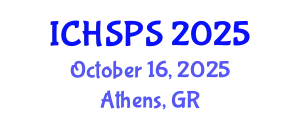 International Conference on Humanities, Social and Political Sciences (ICHSPS) October 16, 2025 - Athens, Greece