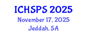 International Conference on Humanities, Social and Political Sciences (ICHSPS) November 17, 2025 - Jeddah, Saudi Arabia