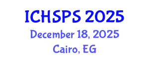 International Conference on Humanities, Social and Political Sciences (ICHSPS) December 18, 2025 - Cairo, Egypt