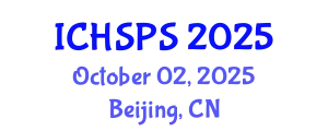 International Conference on Humanities, Social and Political Sciences (ICHSPS) October 02, 2025 - Beijing, China