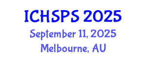 International Conference on Humanities, Social and Political Sciences (ICHSPS) September 11, 2025 - Melbourne, Australia