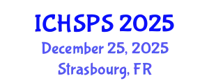 International Conference on Humanities, Social and Political Sciences (ICHSPS) December 25, 2025 - Strasbourg, France
