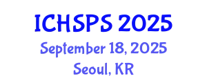 International Conference on Humanities, Social and Political Sciences (ICHSPS) September 18, 2025 - Seoul, Republic of Korea