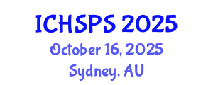 International Conference on Humanities, Social and Political Sciences (ICHSPS) October 16, 2025 - Sydney, Australia