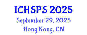 International Conference on Humanities, Social and Political Sciences (ICHSPS) September 29, 2025 - Hong Kong, China