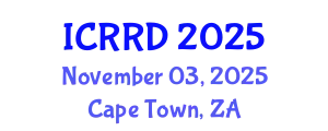 International Conference on Retinoblastoma and Retinal Disorders (ICRRD) November 03, 2025 - Cape Town, South Africa