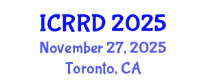International Conference on Retinoblastoma and Retinal Disorders (ICRRD) November 27, 2025 - Toronto, Canada