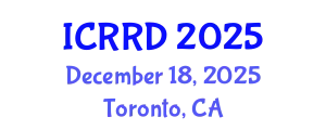 International Conference on Retinoblastoma and Retinal Disorders (ICRRD) December 18, 2025 - Toronto, Canada