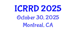International Conference on Retinoblastoma and Retinal Disorders (ICRRD) October 30, 2025 - Montreal, Canada