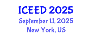 International Conference on Earthquake Engineering and Dynamics (ICEED) September 11, 2025 - New York, United States