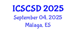 International Conference on Smart Cities and Sustainable Development (ICSCSD) September 04, 2025 - Málaga, Spain
