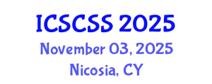 International Conference on Smart Cities and Sustainable Systems (ICSCSS) November 03, 2025 - Nicosia, Cyprus