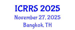 International Conference on Religion and Religious Studies (ICRRS) November 27, 2025 - Bangkok, Thailand
