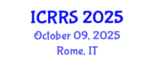 International Conference on Religion and Religious Studies (ICRRS) October 09, 2025 - Rome, Italy