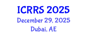 International Conference on Religion and Religious Studies (ICRRS) December 29, 2025 - Dubai, United Arab Emirates