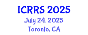 International Conference on Religion and Religious Studies (ICRRS) July 24, 2025 - Toronto, Canada