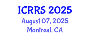 International Conference on Religion and Religious Studies (ICRRS) August 07, 2025 - Montreal, Canada