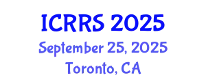 International Conference on Religion and Religious Studies (ICRRS) September 25, 2025 - Toronto, Canada