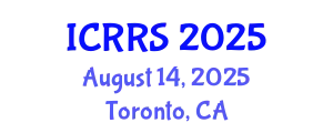 International Conference on Religion and Religious Studies (ICRRS) August 14, 2025 - Toronto, Canada