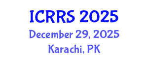 International Conference on Religion and Religious Studies (ICRRS) December 29, 2025 - Karachi, Pakistan