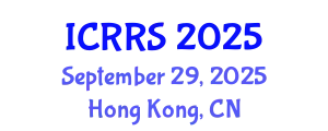 International Conference on Religion and Religious Studies (ICRRS) September 29, 2025 - Hong Kong, China