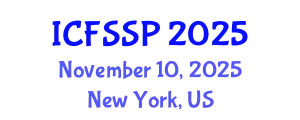 International Conference on Family Studies and Sociological Perspectives (ICFSSP) November 10, 2025 - New York, United States
