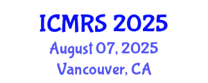 International Conference on Migration and Refugee Studies (ICMRS) August 07, 2025 - Vancouver, Canada