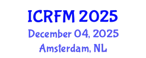 International Conference on Refugee and Forced Migration (ICRFM) December 04, 2025 - Amsterdam, Netherlands