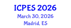International Conference on Pavement Engineering and Science (ICPES) March 30, 2026 - Madrid, Spain