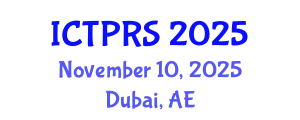 International Conference on Theology, Philosophy, and Religious Studies (ICTPRS) November 10, 2025 - Dubai, United Arab Emirates