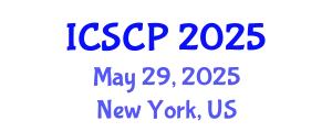 International Conference on Smart City and Performance (ICSCP) May 29, 2025 - New York, United States