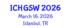 International Conference on Hydrogeology, Groundwater and Surface Water (ICHGSW) March 16, 2026 - Istanbul, Turkey