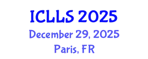International Conference on Linguistics and Language Studies (ICLLS) December 29, 2025 - Paris, France