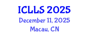International Conference on Linguistics and Language Studies (ICLLS) December 11, 2025 - Macau, China