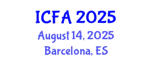 International Conference on Fashion Accessory (ICFA) August 14, 2025 - Barcelona, Spain