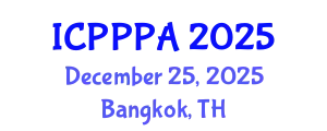 International Conference on Public Policy and Public Administration (ICPPPA) December 25, 2025 - Bangkok, Thailand