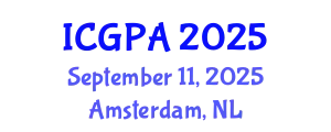 International Conference on Governance and Public Administration (ICGPA) September 11, 2025 - Amsterdam, Netherlands