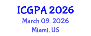 International Conference on Governance and Public Administration (ICGPA) March 09, 2026 - Miami, United States