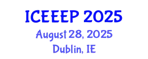 International Conference on Energy Economics and Energy Policy (ICEEEP) August 28, 2025 - Dublin, Ireland