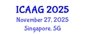 International Conference on Advanced and Applied Geomechanics (ICAAG) November 27, 2025 - Singapore, Singapore
