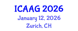 International Conference on Advanced and Applied Geomechanics (ICAAG) January 12, 2026 - Zurich, Switzerland
