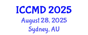 International Conference on Construction Management and Design (ICCMD) August 28, 2025 - Sydney, Australia