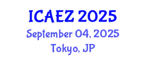 International Conference on Applied Entomology and Zoology (ICAEZ) September 04, 2025 - Tokyo, Japan