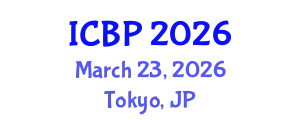 International Conference on Building Physics (ICBP) March 23, 2026 - Tokyo, Japan