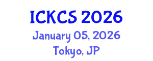 International Conference on Knowledge, Culture and Society (ICKCS) January 05, 2026 - Tokyo, Japan