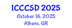 International Conference on Concrete Construction and Structural Design (ICCCSD) October 16, 2025 - Athens, Greece